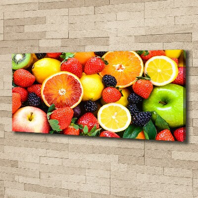 Canvas wall art Colorful fruit