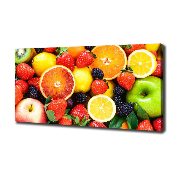 Canvas wall art Colorful fruit