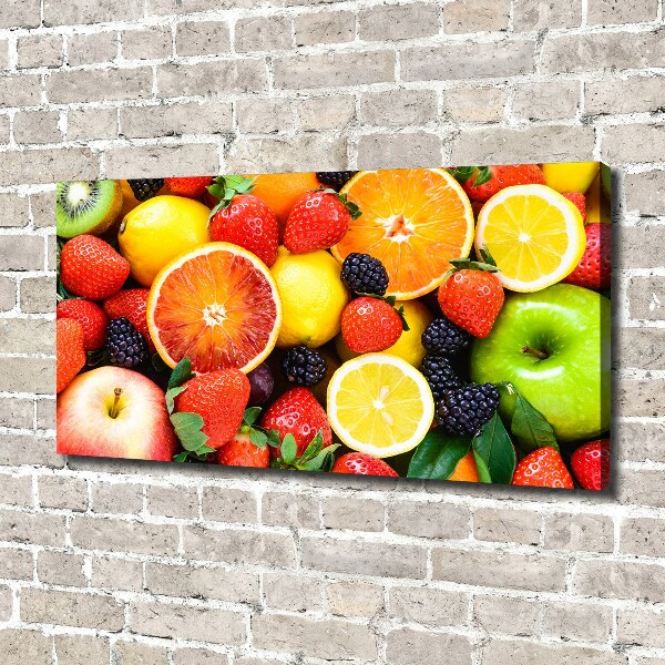 Canvas wall art Colorful fruit