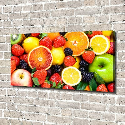 Canvas wall art Colorful fruit