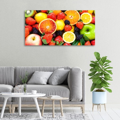 Canvas wall art Colorful fruit