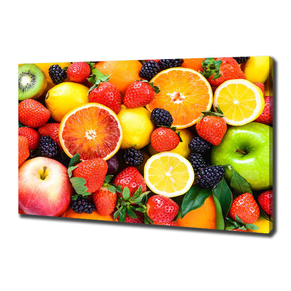 Canvas wall art Colorful fruit