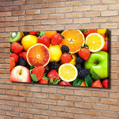 Canvas wall art Colorful fruit