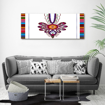 Canvas wall art Polish folk pattern