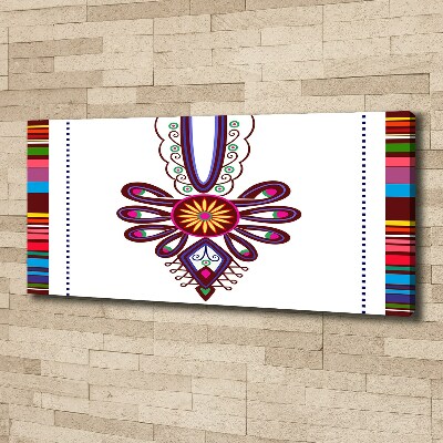 Canvas wall art Polish folk pattern