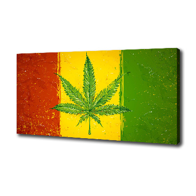 Canvas wall art Rasta Flag