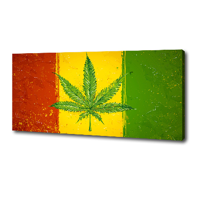 Canvas wall art Rasta Flag