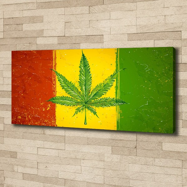 Canvas wall art Rasta Flag