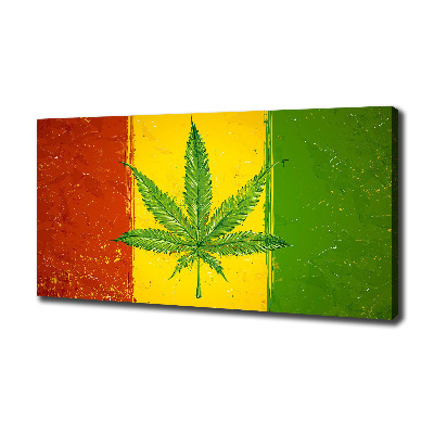 Canvas wall art Rasta Flag