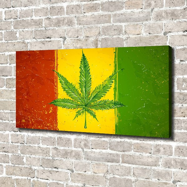 Canvas wall art Rasta Flag