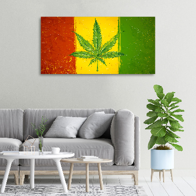 Canvas wall art Rasta Flag