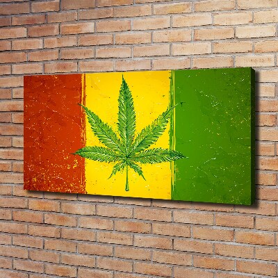 Canvas wall art Rasta Flag