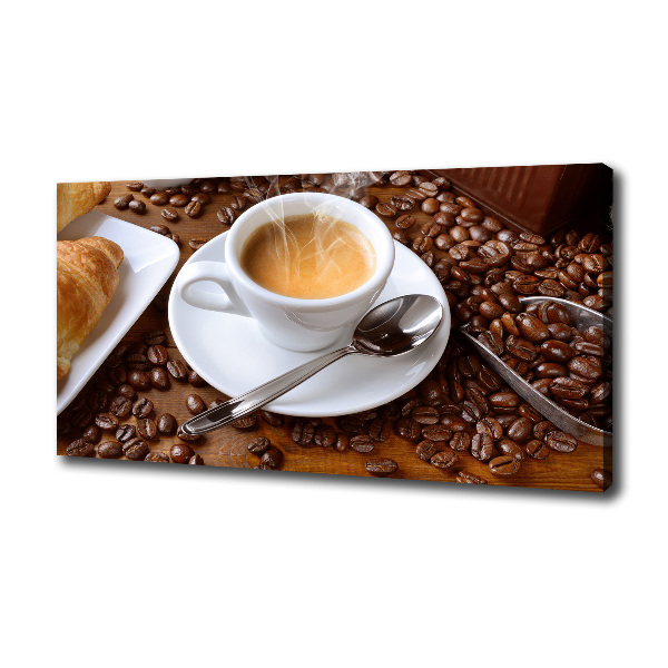 Canvas wall art Aromatic coffee