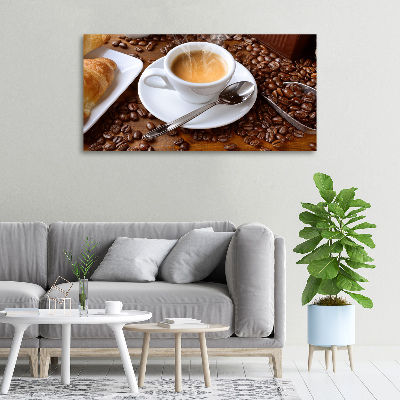 Canvas wall art Aromatic coffee