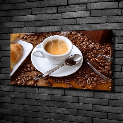 Canvas wall art Aromatic coffee