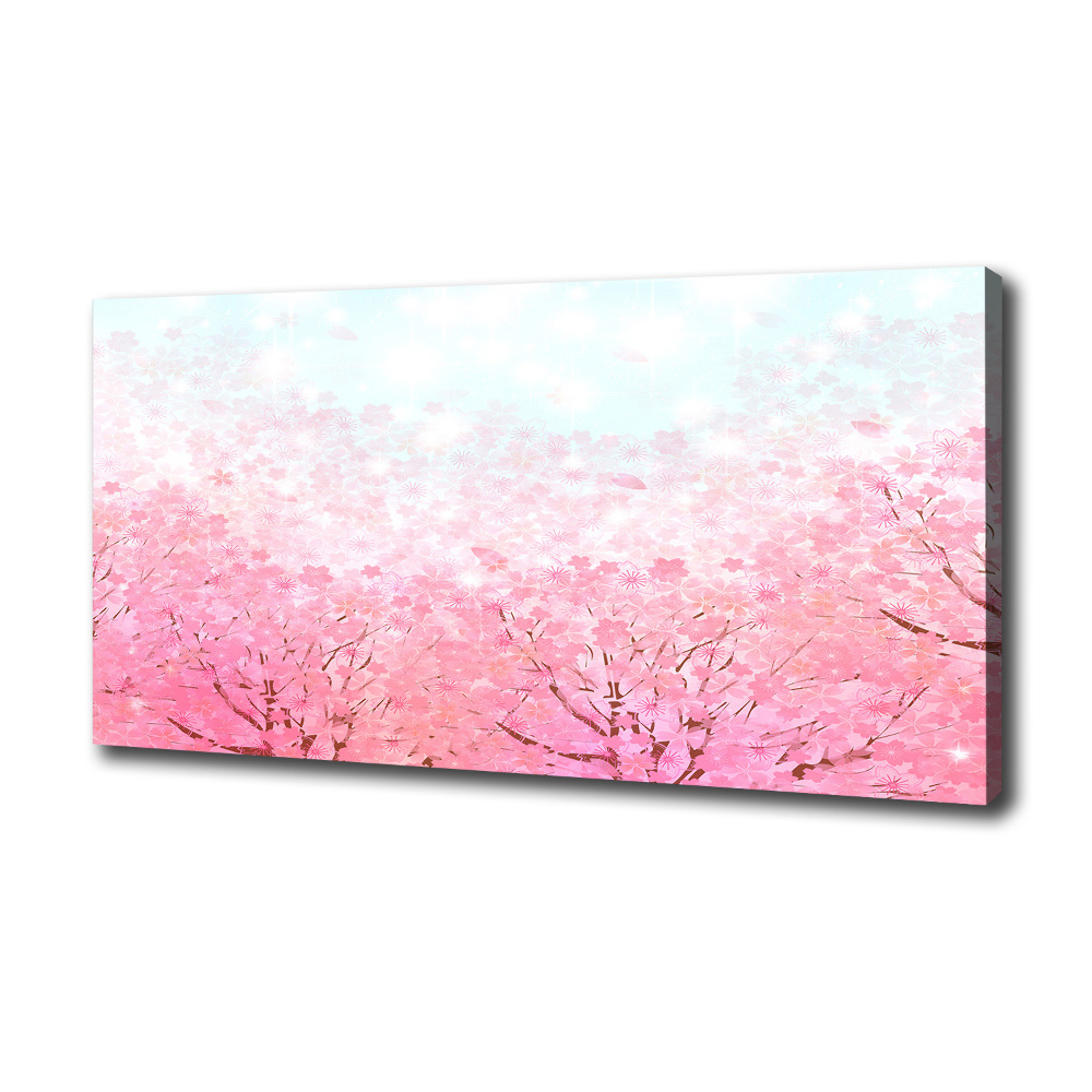 Canvas wall art Cherry blossoms