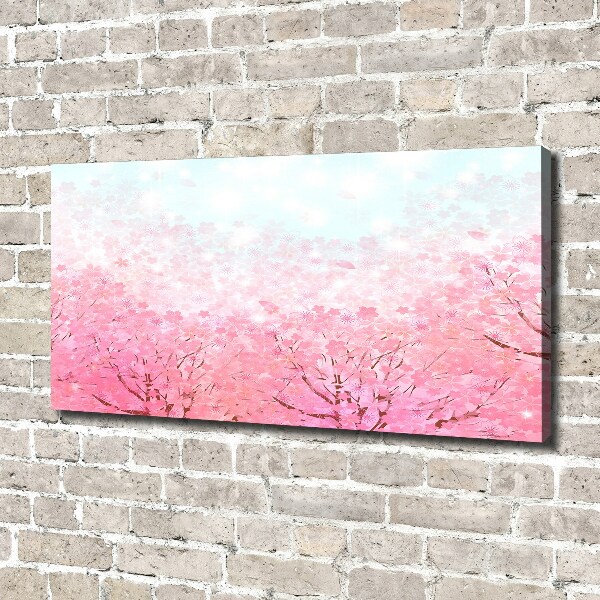 Canvas wall art Cherry blossoms