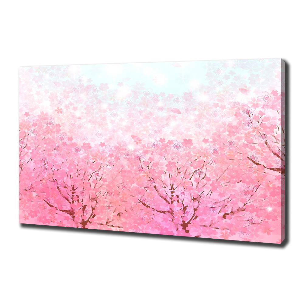 Canvas wall art Cherry blossoms