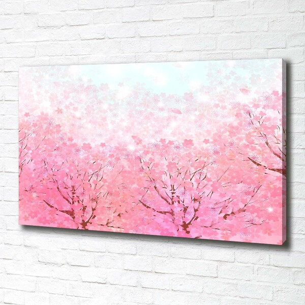 Canvas wall art Cherry blossoms