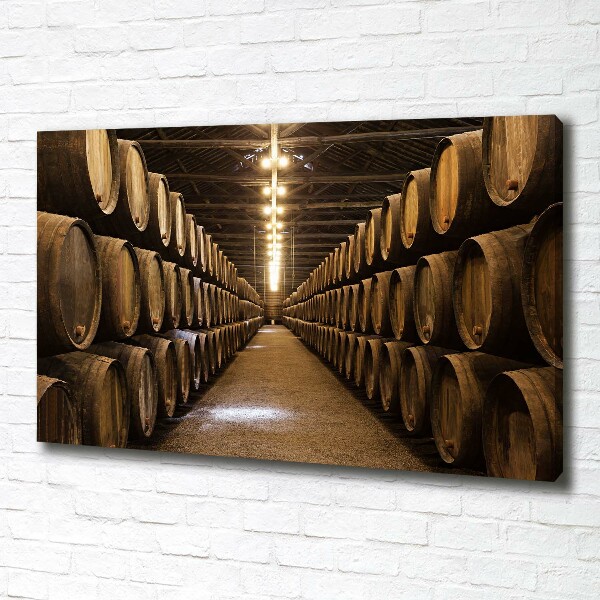 Canvas wall art Winery in Porto