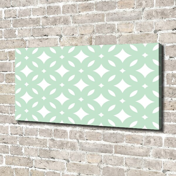 Canvas wall art Geometric background