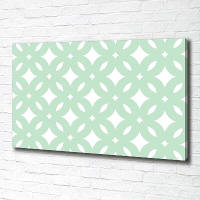 Canvas wall art Geometric background