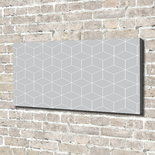 Canvas wall art Geometric background