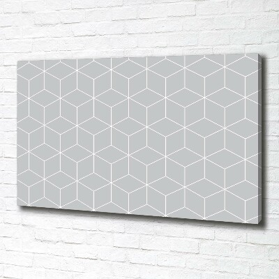 Canvas wall art Geometric background