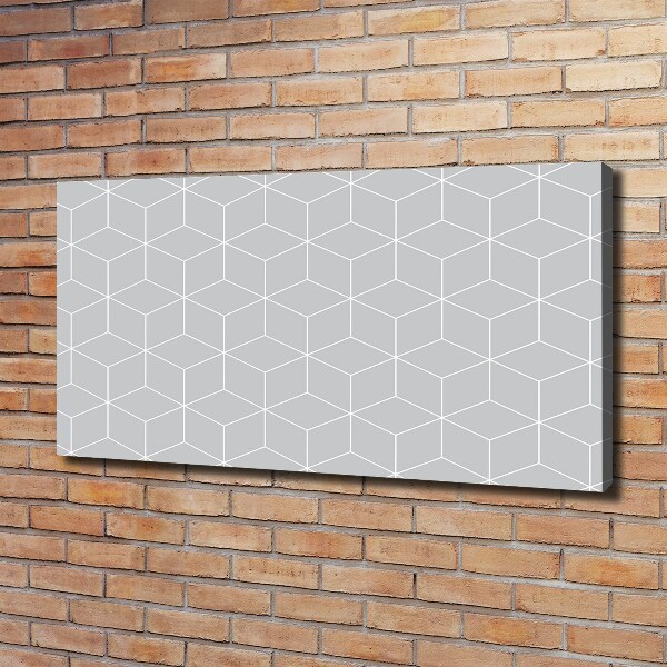 Canvas wall art Geometric background