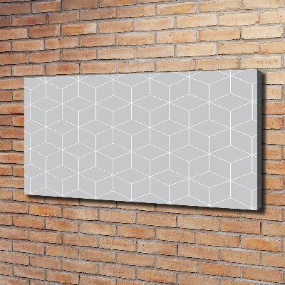 Canvas wall art Geometric background