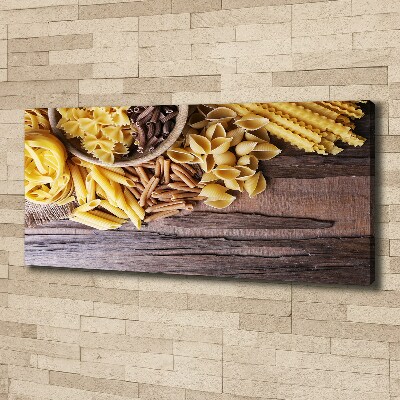 Canvas wall art Mixture of pasta