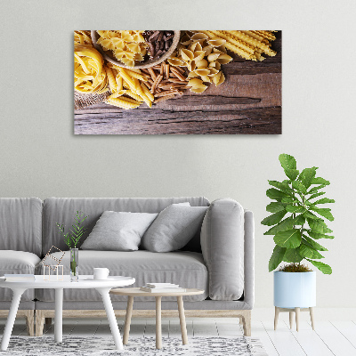 Canvas wall art Mixture of pasta