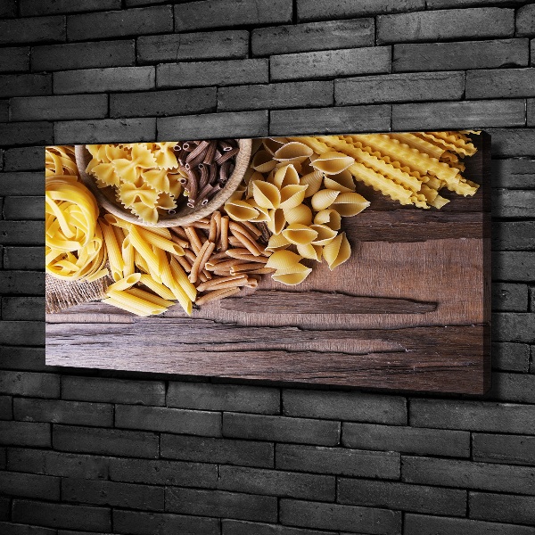 Canvas wall art Mixture of pasta