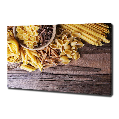 Canvas wall art Mixture of pasta