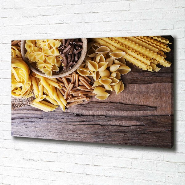 Canvas wall art Mixture of pasta