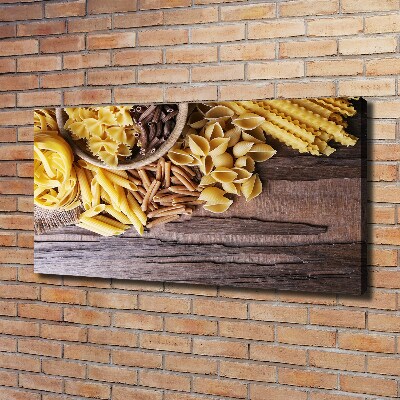 Canvas wall art Mixture of pasta