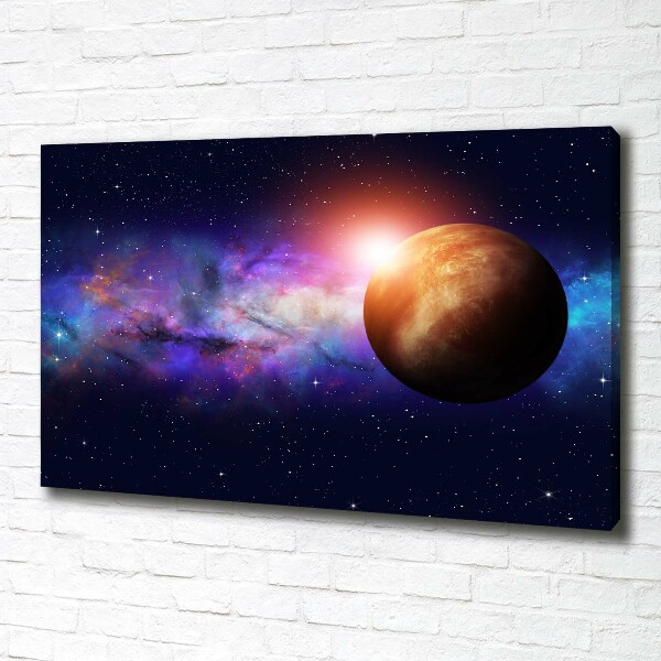 Canvas wall art Nebula