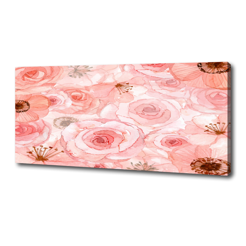 Canvas wall art Floral pattern