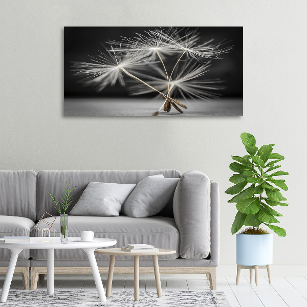 Canvas wall art Dandelion seeds