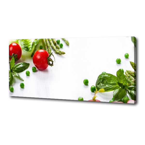 Canvas wall art Fresh vegetables