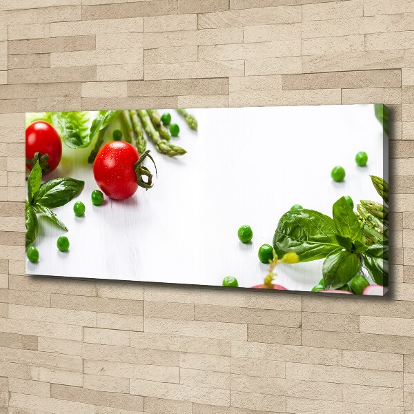 Canvas wall art Fresh vegetables