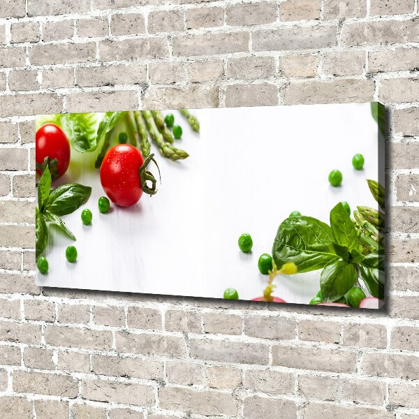 Canvas wall art Fresh vegetables