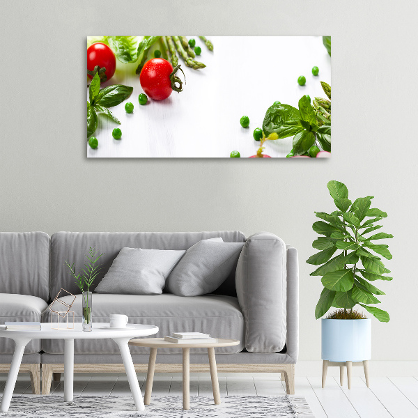 Canvas wall art Fresh vegetables