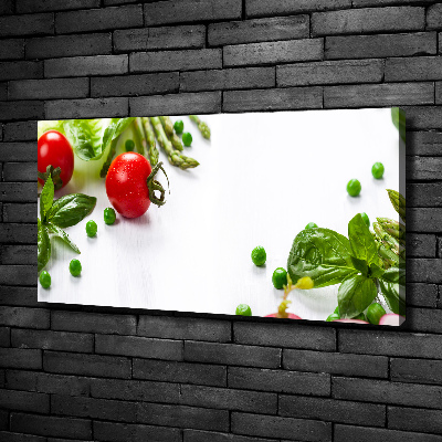 Canvas wall art Fresh vegetables