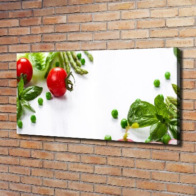 Canvas wall art Fresh vegetables