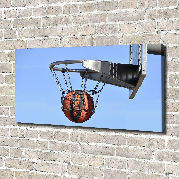 Canvas wall art Basketball