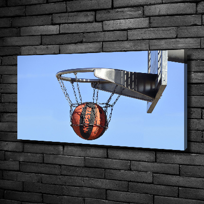 Canvas wall art Basketball