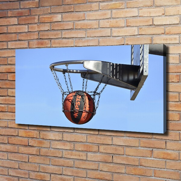 Canvas wall art Basketball