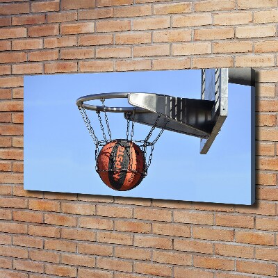 Canvas wall art Basketball