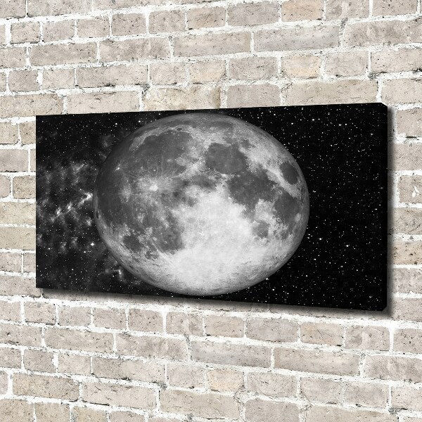 Canvas wall art Moon